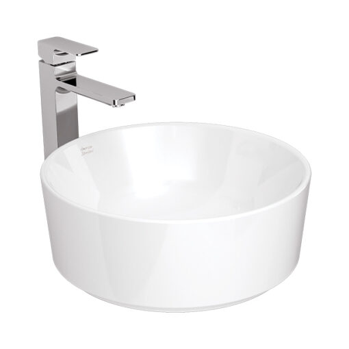Chậu rửa tròn đặt bàn Acacia E