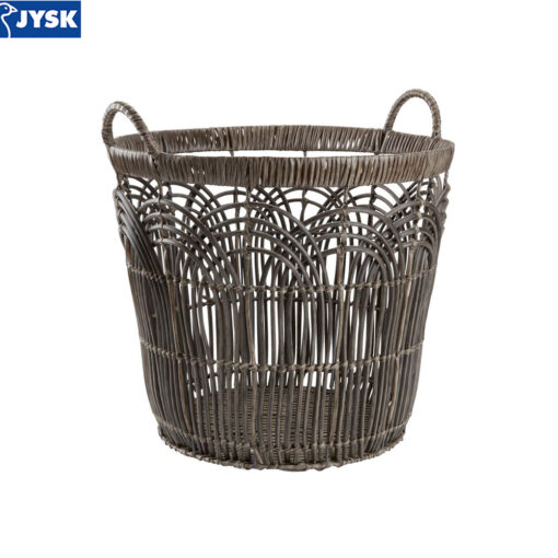 Giỏ đa năng | STEINN | kim loại/PE | xám | Ø40xC41cm