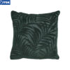 Gối trang trí | SELJE | polyester | xanh lá đậm | D45xR45cm