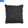 Gối trang trí | HORTENTIA | cotton | xanh đậm | R45xD45cm