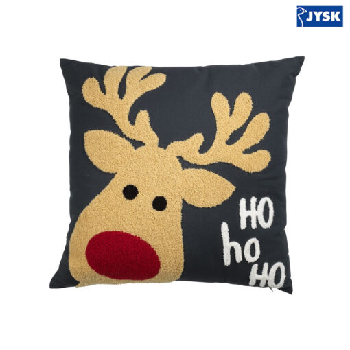 Gối trang trí | KRONA | cotton | xám đậm | R45XD45cm