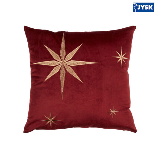 Gối trang trí | RIND | polyester | đỏ | R45xD45cm