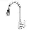 Vòi rửa bát Kagol K18 cần rút nóng lạnh đồng mạ