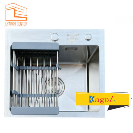 Chậu rửa chén Kagol một hộc K4540 inox 201