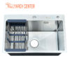 Chậu rửa chén Kagol một hộc K6845 inox 304