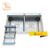 Chậu rửa chén Kagol K8248 BT CÂN 304