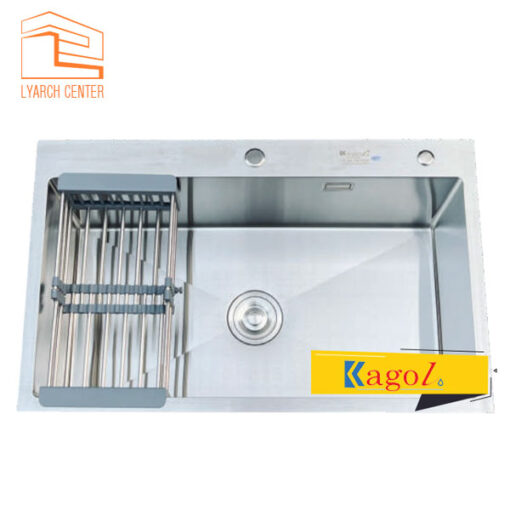 Chậu rửa chén Kagol K8050 inox 201