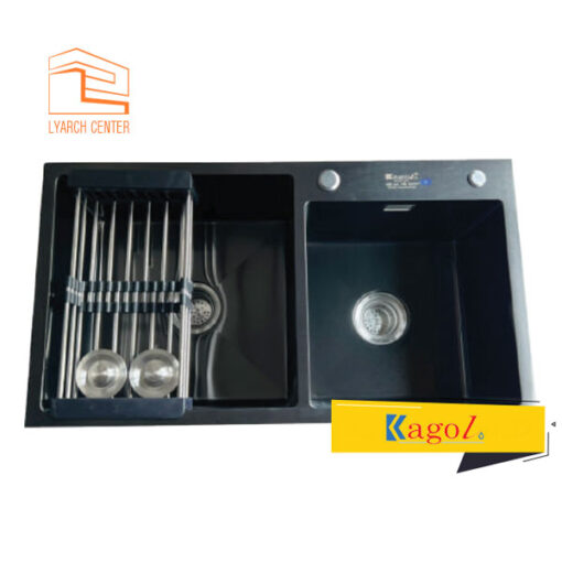 Chậu rửa chén Kagol KND8345 LỆCH
