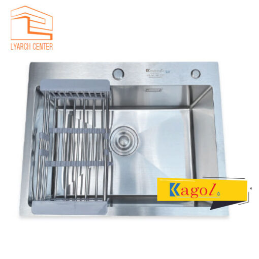 Chậu rửa chén Kagol K6045 một hố inox 201