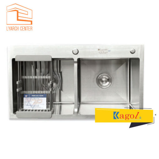 Chậu rửa chén hai hộc K8245 cân 201