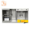 Chậu rửa chén hai hộc K8245 lệch 201