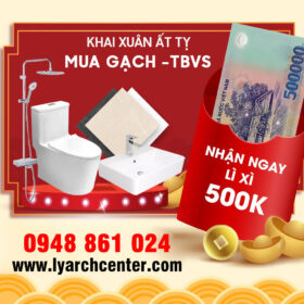 Lyarchcenter tưng bừng khai xuân Ất Tỵ - Lì xì may mắn