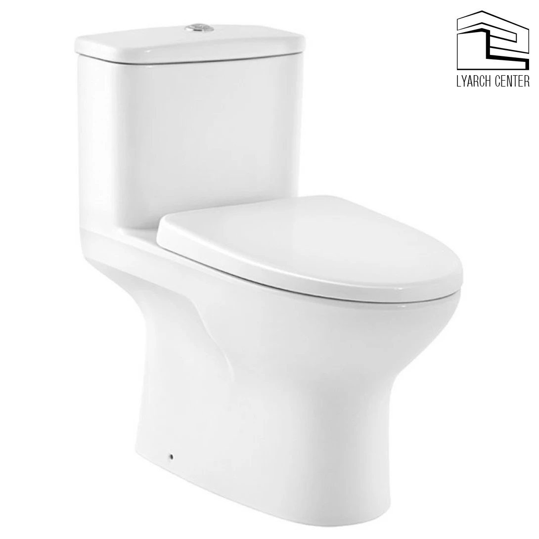 Bồn Cầu Cotto C105337 Một Khối Xả Nhấn