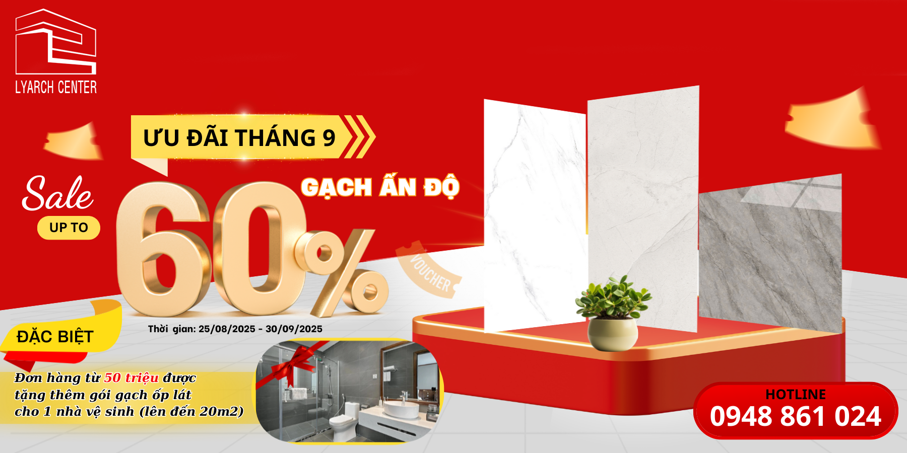 Chương trình khuyến mãi tháng 9 – Săn ngay Deal khủng